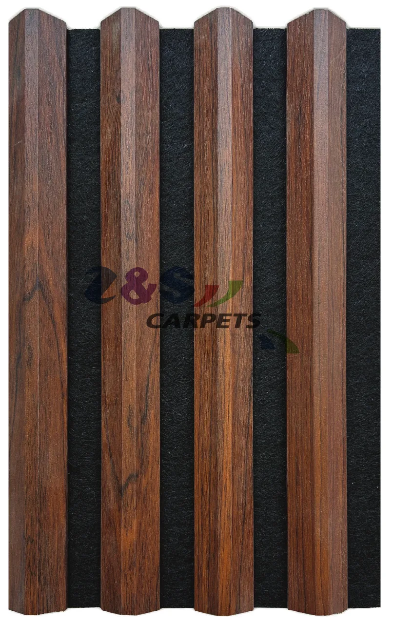 Acoustic Slat Panel - Walnut