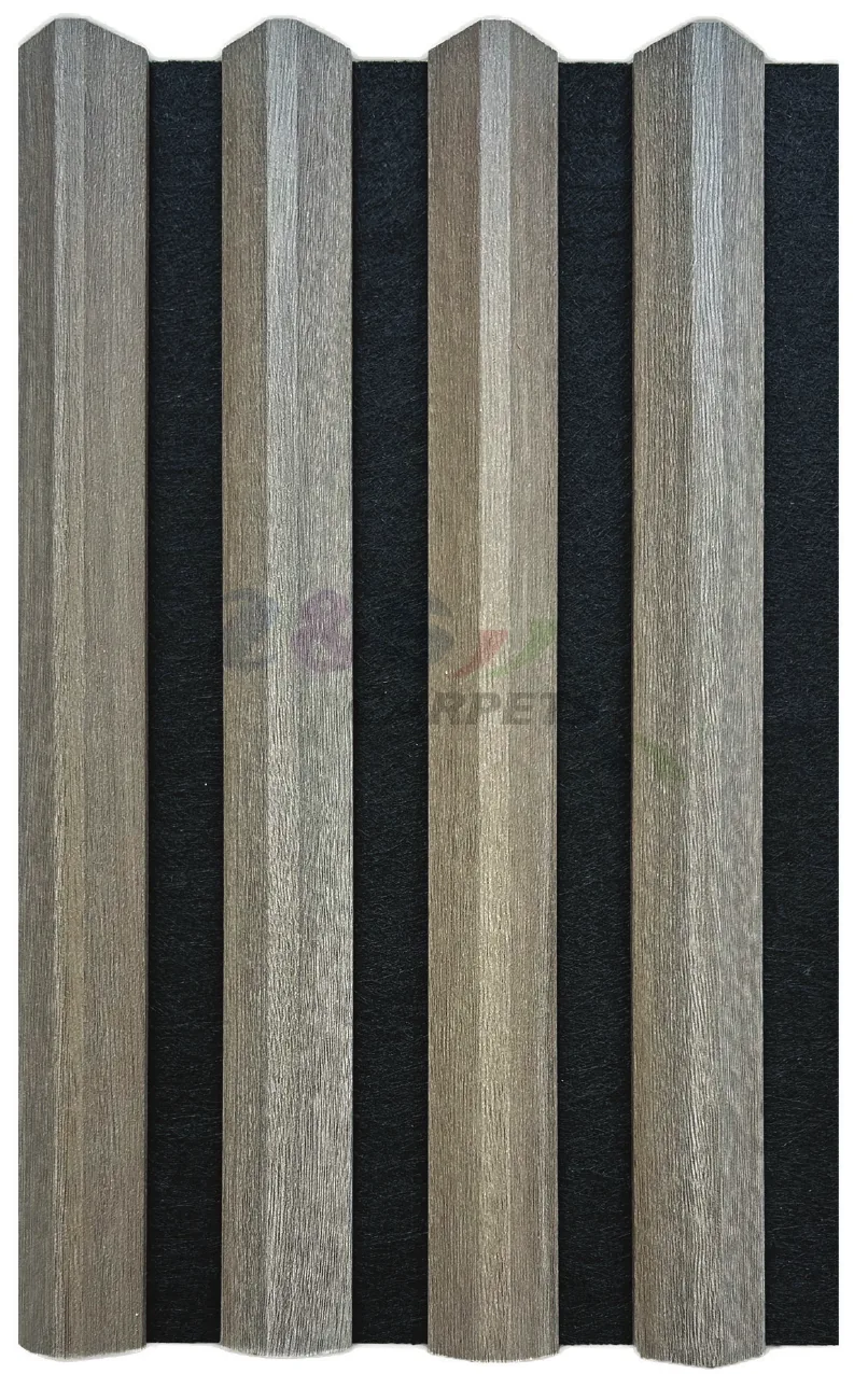 Acoustic Slat Panel - Grey Oak