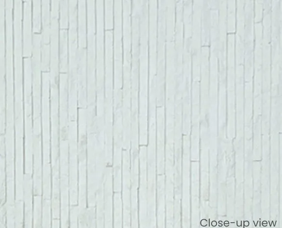 Flexible PU Stone SYH-01 - White Linear Stone
