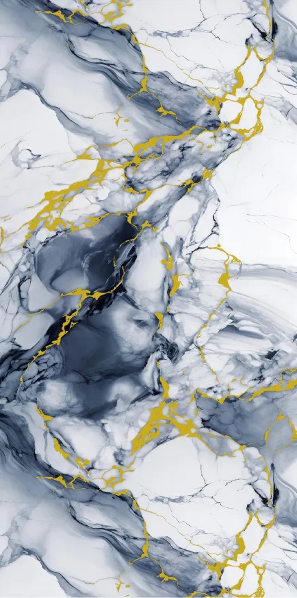 MT89033-1-G - Light Grey Gold Vein Marble