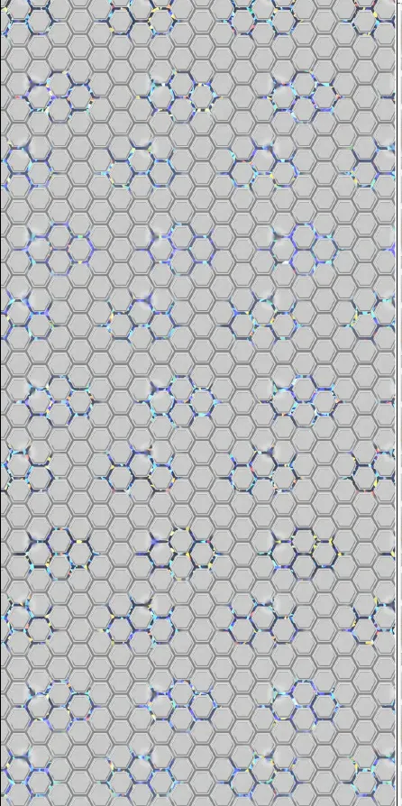MT9011-L - Light Grey 3D Pattern