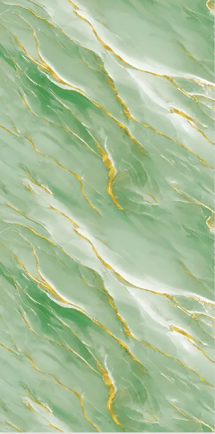 MT9039-2-G - Green Gold Vein Marble