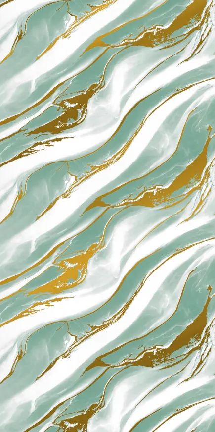 MT9075-G - Green Gold Vein Marble