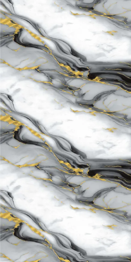 MT9107-G - Light Grey Gold Vein Marble