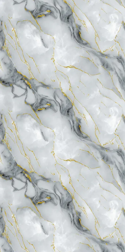 MT9108-G - Light Grey Gold Vein Marble