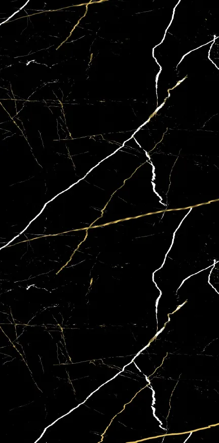 MT9109-1-G - Black Gold Vein Marble