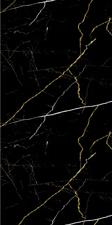 MT9109-G - Black Gold Vein Marble
