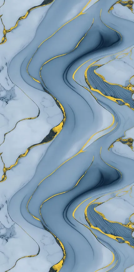 MT9120-G - Blue Gold Vein Marble