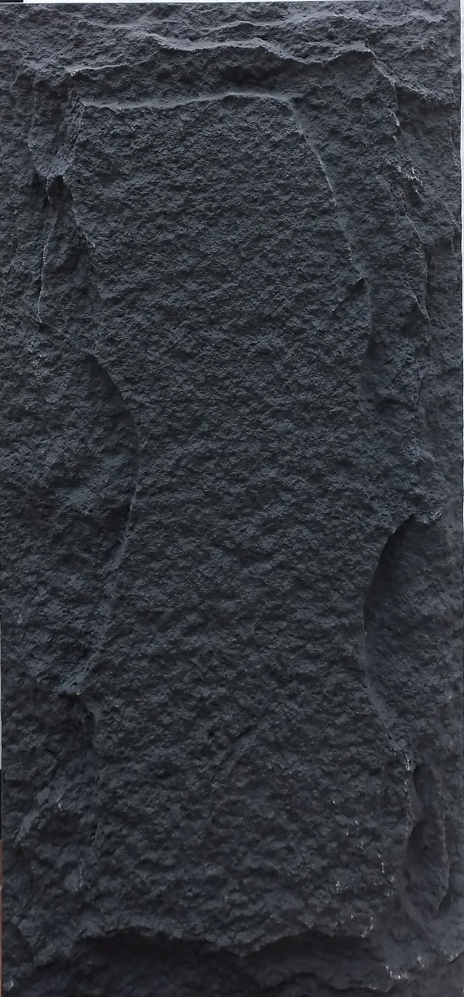 PU Stone Panel - Charcoal Black